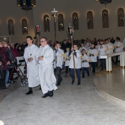 Pożegnanie kopii Obrazu Matki Bożej Częstochowskiej.