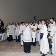 Akt oddania parafii Św. Rodziny Matce Bożej.