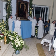 Pożegnanie kopii Obrazu Matki Bożej Częstochowskiej.