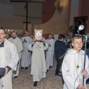 Pożegnanie kopii Obrazu Matki Bożej Częstochowskiej.