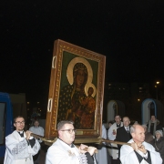 Pożegnanie kopii Obrazu Matki Bożej Częstochowskiej.