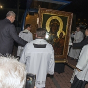 Pożegnanie kopii Obrazu Matki Bożej Częstochowskiej.