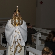 Wigilia Zesłania Ducha Świętego - uroczyste błogosławieństwo.